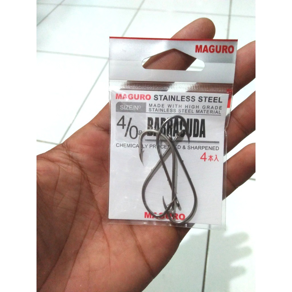 MAGURO BARACUDA SIZE 4.0 SIZE BESAR KAIL LEHER PANJANG