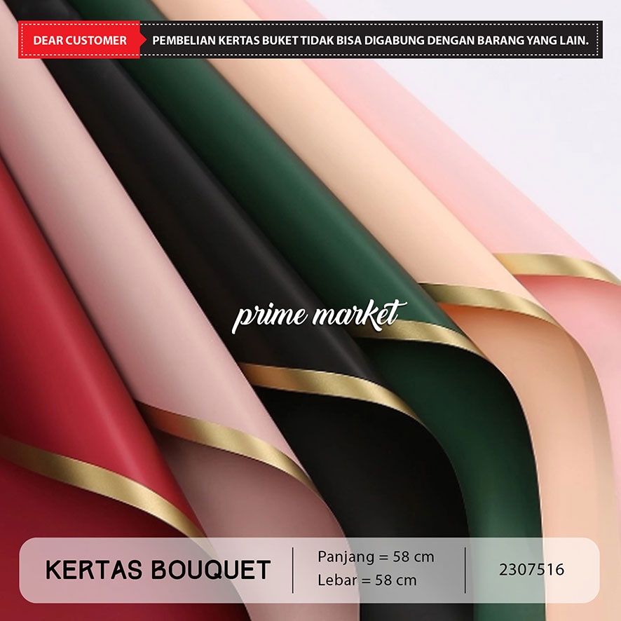

Kertas Buket Bunga / Kertas Cellophane / Kertas Bunga Buket Les Emas / Flower Wrapping (2307516)