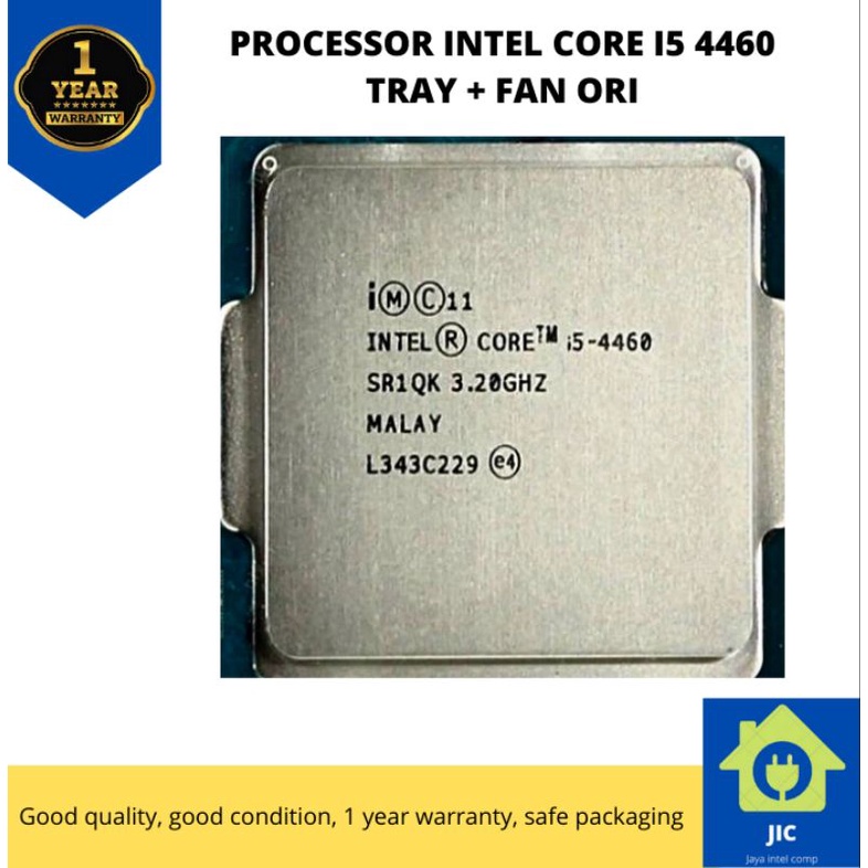 PROCESSOR INTEL CORE I5 4460 TRAY + FAN ORI
