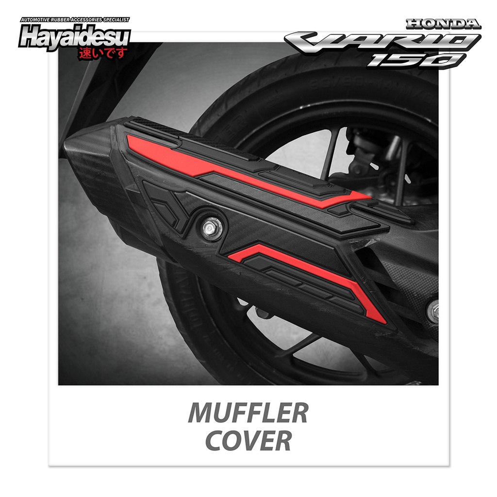 Vario 125/150 Old FI / Click 2015-2017 Body Protector Muffler Cover Hayaidesu