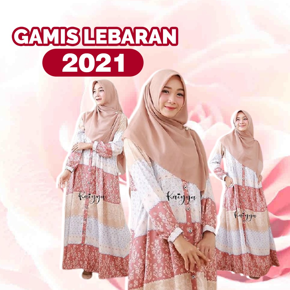 Baju Lebaran Wanita Dewasa Gamis Buat Lebaran Model Gamis Lebaran 2021