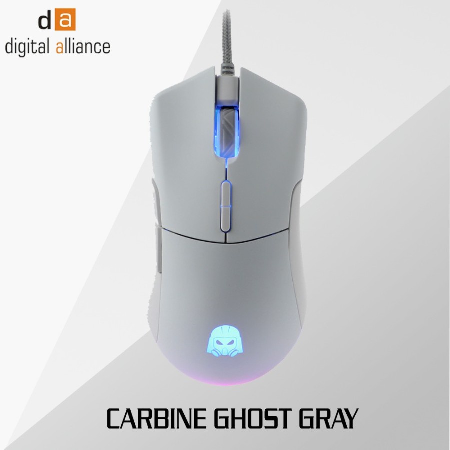 Mouse DA Digital Alliance Carbine RGB - Ergonomic Gaming Mouse - Resmi