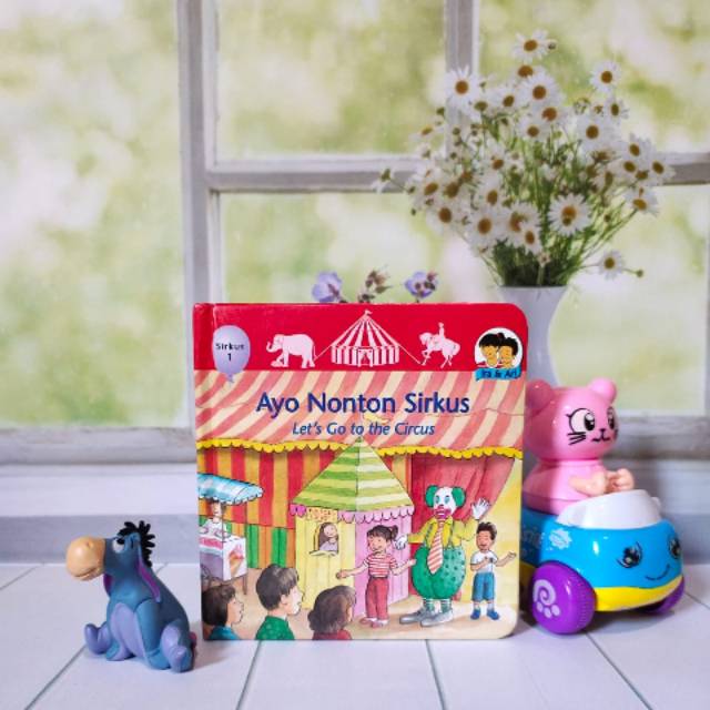 Buku Anak, Boardbook - Ayo Nonton Sirkus