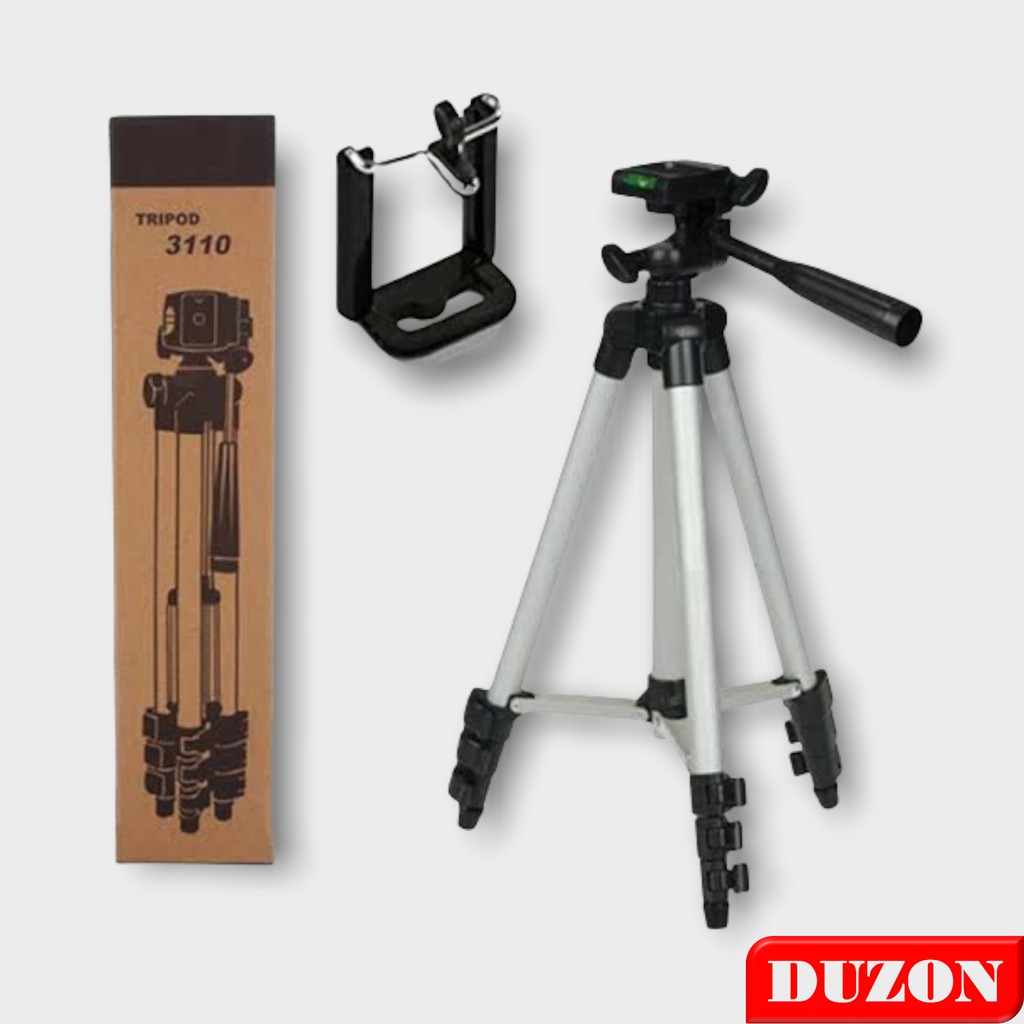 TRIPOD 3110 TRIPOD KAMERA MULTIFUNGSI SERBAGUNA HANDPHONE FOLDING