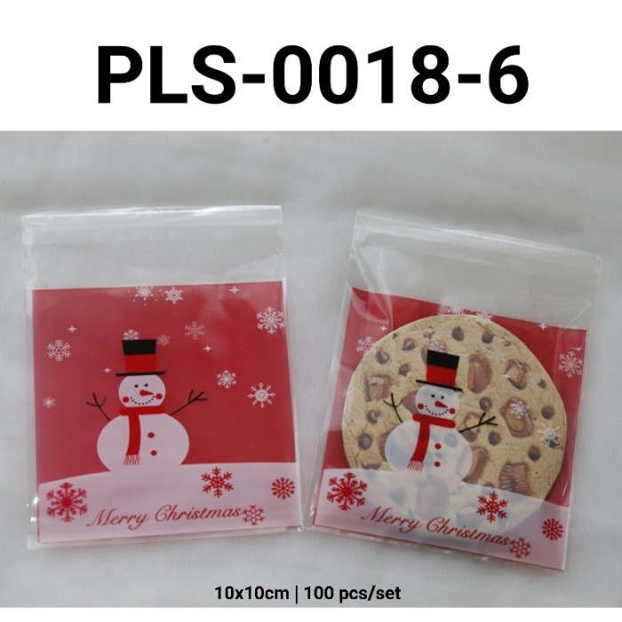 

GR-PLS-0018 PLASTIK COOKIES K MOTIF SINTERKLAS SNOWFLAKE POHON NATAL GRATIS ONGKIR