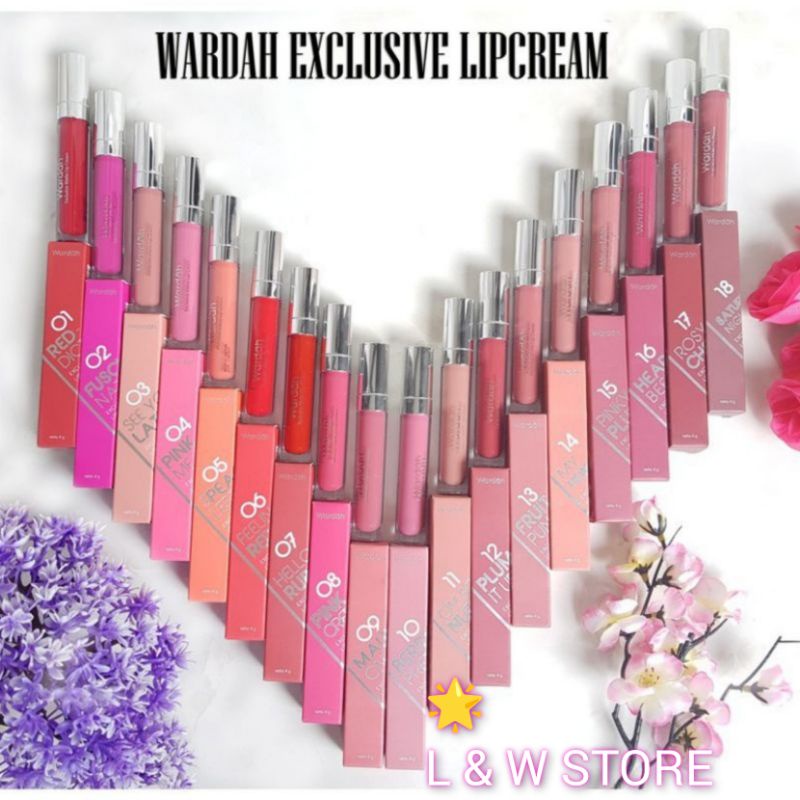 Wardah Exclusive Matte Lip Cream/ORIGINAL