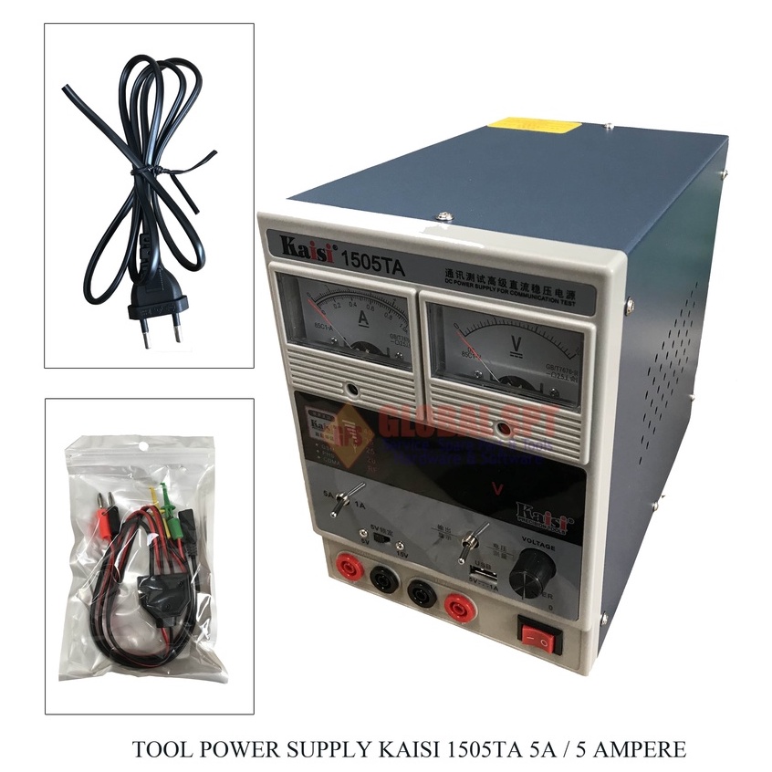 TOOLS / TOOL POWER SUPPLY KAISI 1505TA 5A / 5 AMPERE