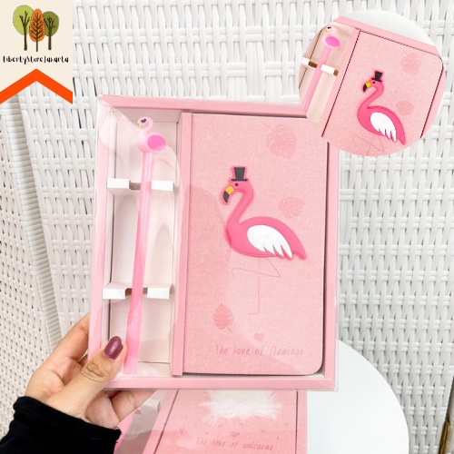 

Paket Buku + 1 Pulpen Dengan Box Cantik Karakter Flaminggo Unicorn Lucu Imut Kado Unik Souvenir Paket Alat Tulis Sekolah Murah