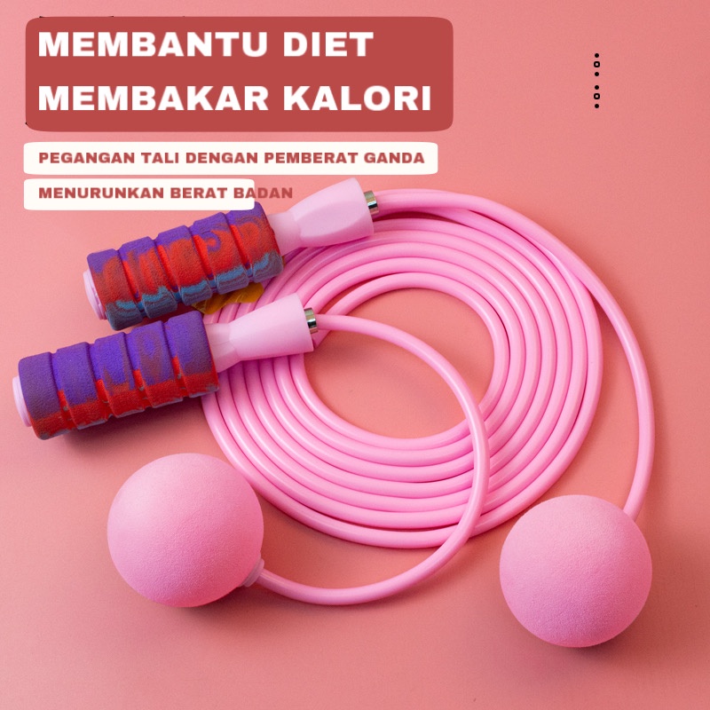 Mainland Skipping Tanpa Kabel Ropeless Tanpa Tali Alat Fitness Anak Dewasa OST105