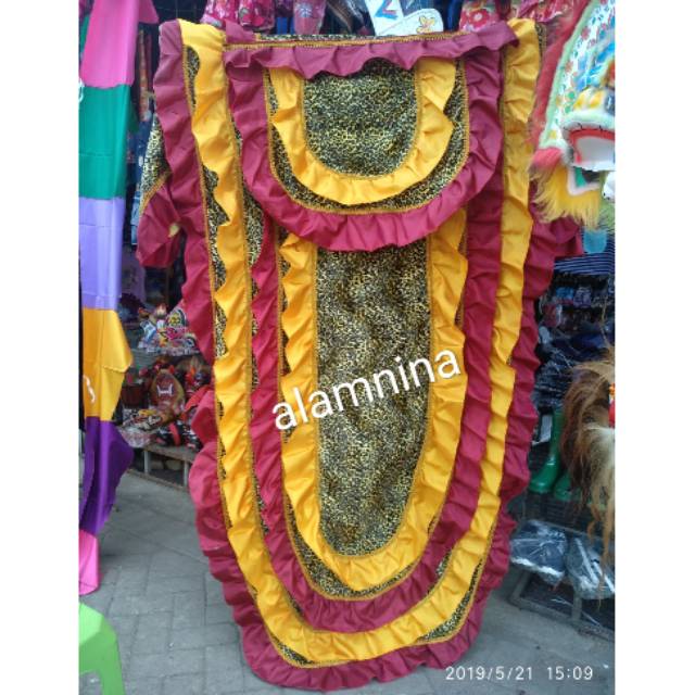 Kemul barongan motif macan 3m