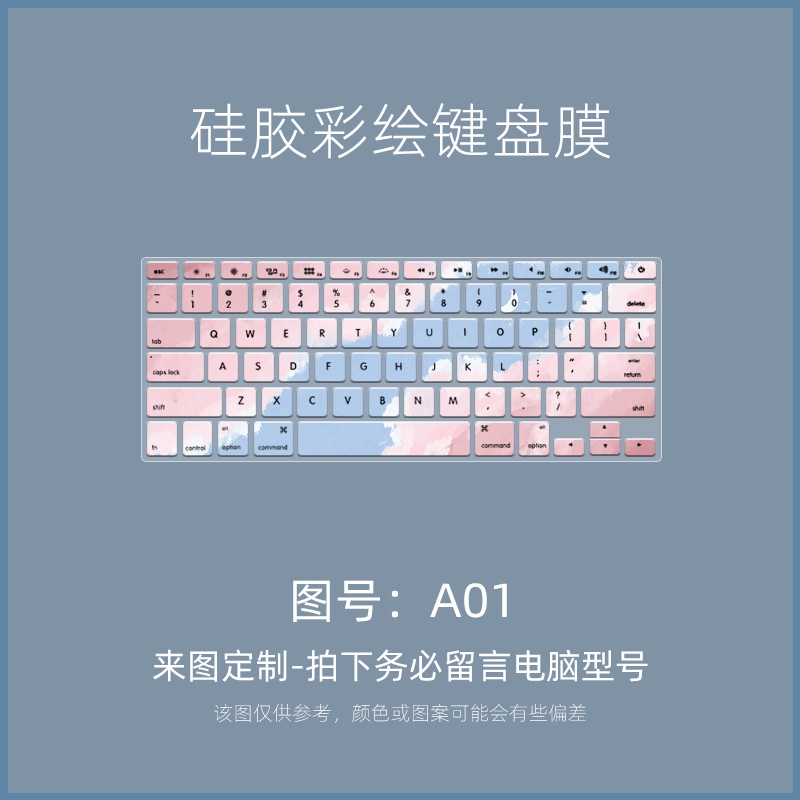 Film Pelindung Keyboard Motif Kartun Untuk Apple MacBook Pro A1502 Notebook A1398 A1466 A1369 A1278 A1286 A1425