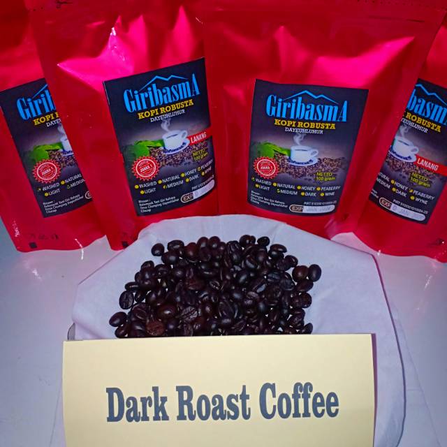 

Kopi Robusta-GiriBasma-100gr-Kopi Cilacap_Roast Coffee_Dark Roast