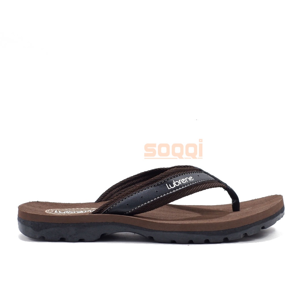 Sandal japit cowok sendal japit flat pria casual sandal flip flop original lubrene barrow 38-43