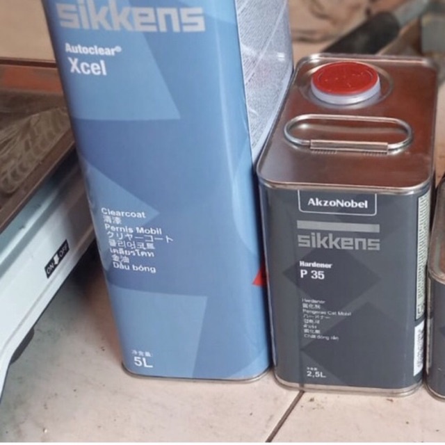 Clear Sikkens Excel 1 Galon dan hardener P35