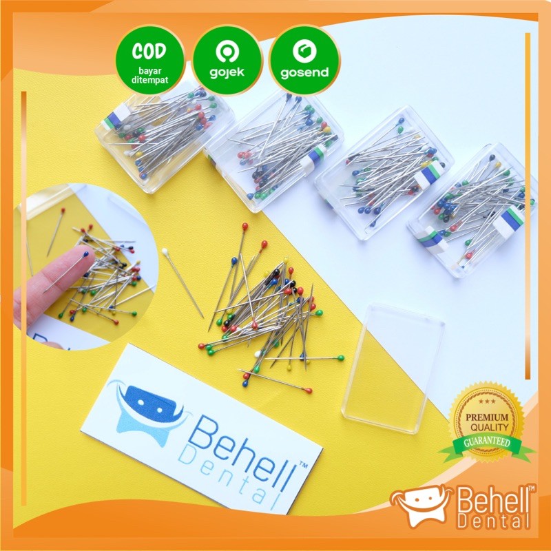 ANTI KARAT JARUM PENTUL MINI - PENTUL MIKA KECIL - HIJAB - STAINLESS