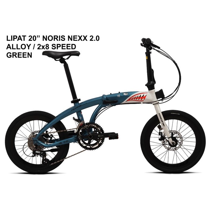 KHUSUS GOJEK Sepeda Lipat Pacific Folding Bike 20&quot; Nexx 2.0