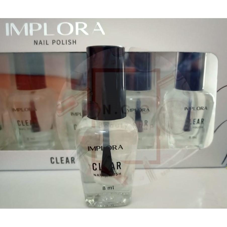 [SATUAN] ^ KYRA ^ Implora Kutek Nail Polish Cutex Kitek Cat Kuku -  1 pcs