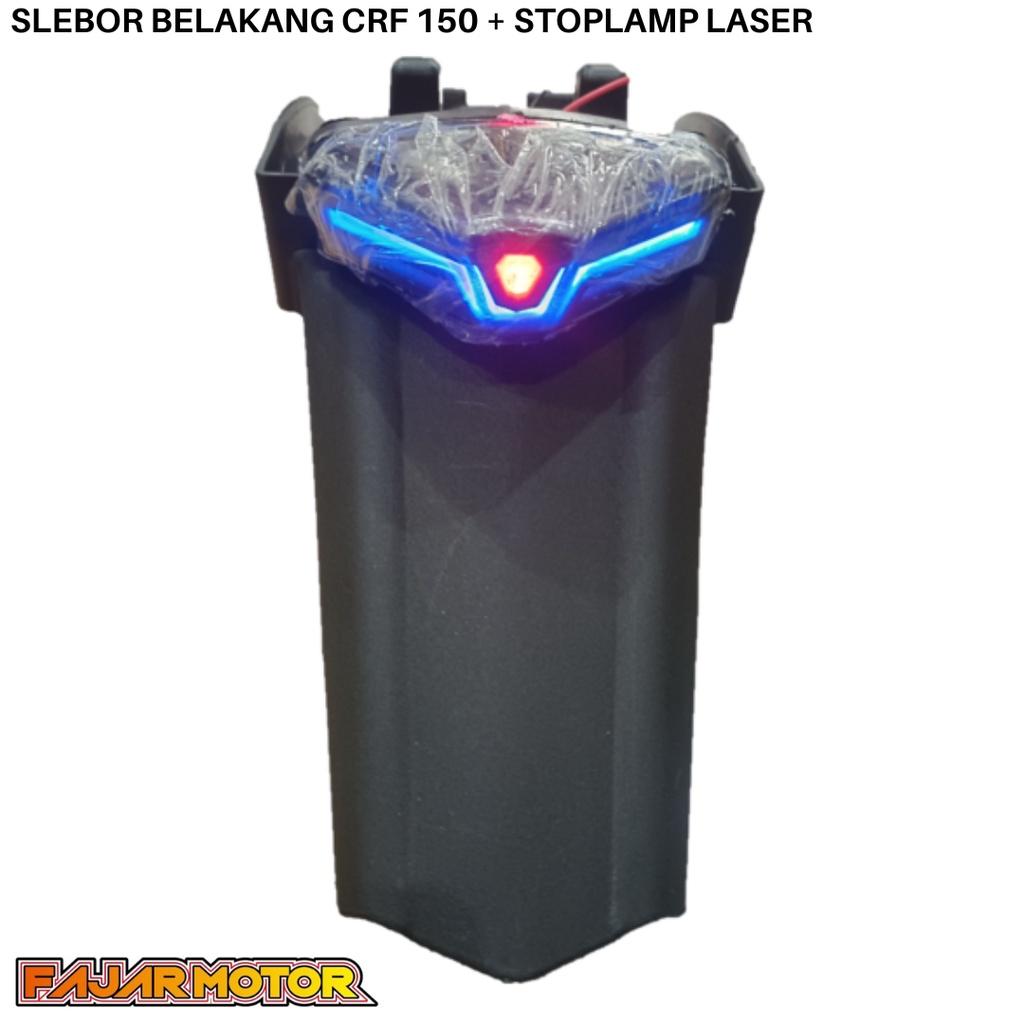 HRV SLEBOR SPAKBOR BELAKANG CRF 150 + STOPLAMP LED LASER