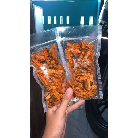 

Basreng Pedas Daun Jeruk