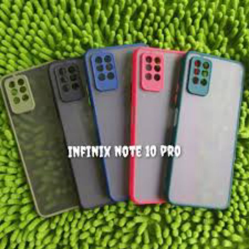 My choice case aero Pelindung Camera Infinix Note 10 Pro