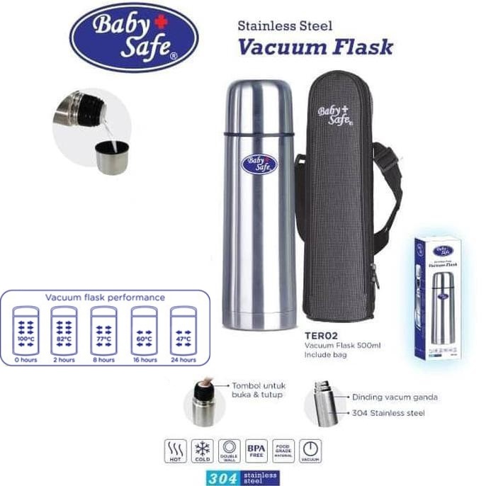 MAK230 TERMOS MINUM BABY SAFE VACUUM FLASK 500 ML TER02