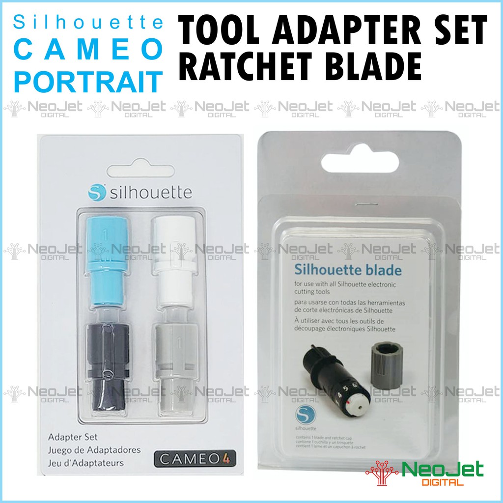 

Paket Tool Adapter Pisau Manual Ratchet Blade Mesin Cutting Sticker Portrait Cameo Original Ori