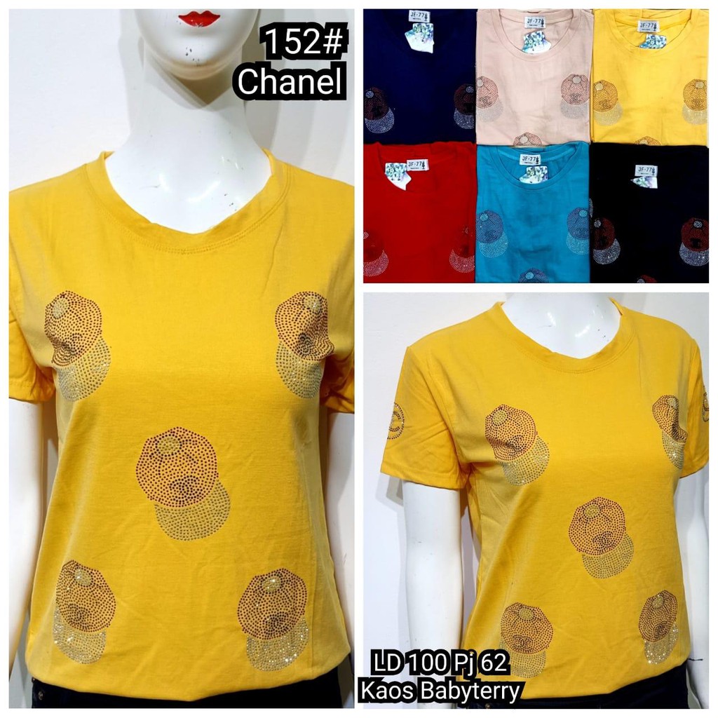 Baju Kaos Murah Adem - Chanel 152