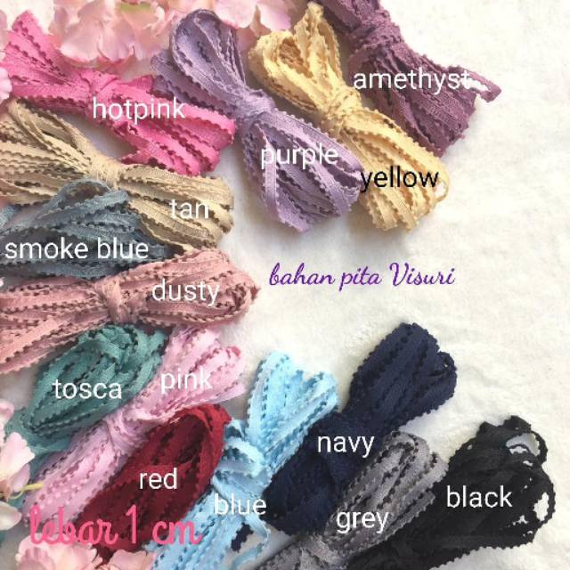 Pita Twill Pom 1 cm per yard ( 90 cm )