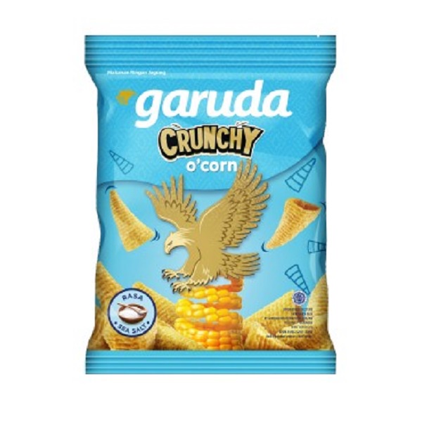 KERIPIK JAGUNG GARUDA O’CORN SEA SALT 96GR