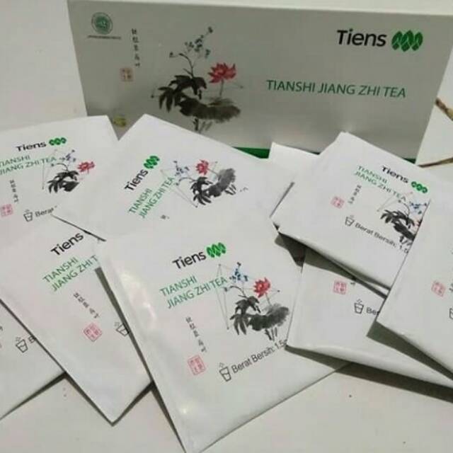 TIENS JIANG ZHI TEA/OBAT ASAM URAT AMPUH/KOLESTEROL/DIET