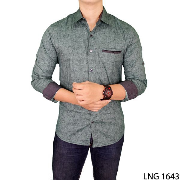 Casual Man Formal Shirts Slim Fit - LNG 1643