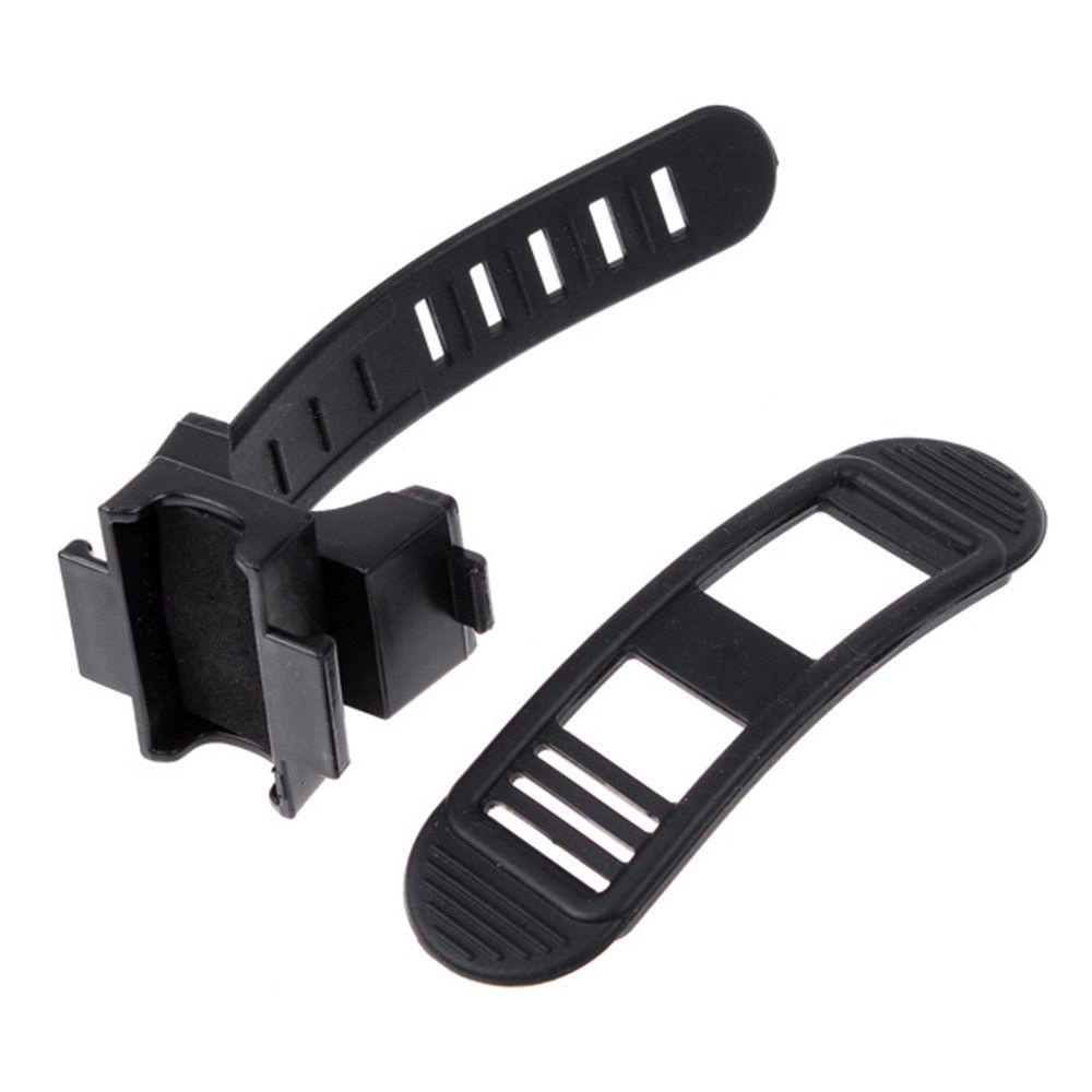 Lanfy Senter Holder Fashion Klip Hitam Headlight Holder Sepeda Front Torch Holder Mount Untuk Diameter 20-45mm