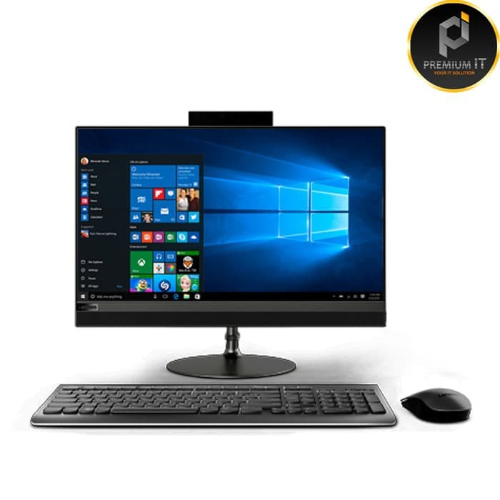 PC Lenovo AIO 520-221CB-0KID - Intel Core i5-8400T - 4GB - 2TB - DVD - 21.5" - Windows 10 - Black