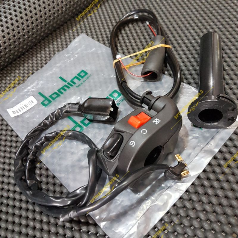 GAS SPONTAN DOMINO + KABEL KSR NINJA original DOMINO