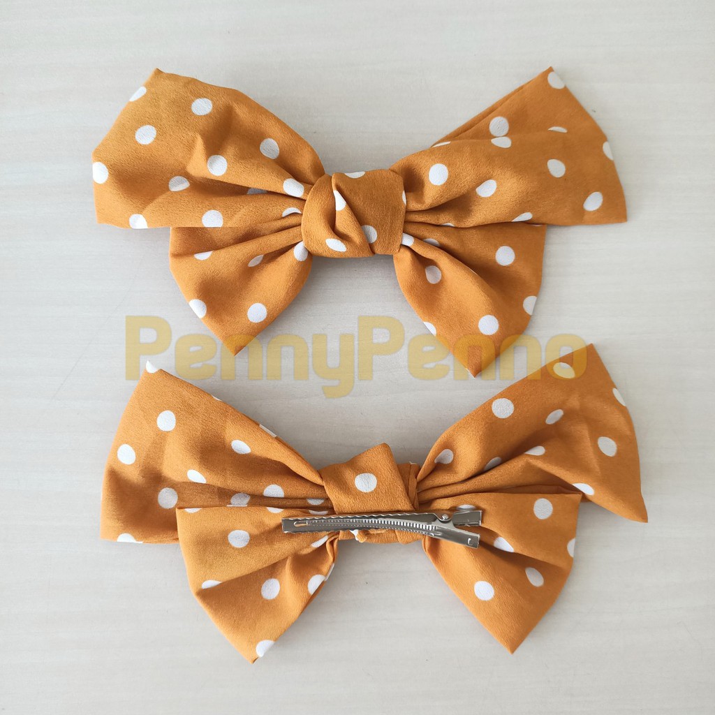 Jepitan Rambut Korea Model Pita Besar / Jepit Rambut Hairnet Pita Rambut Cepol Harnet Sanggul