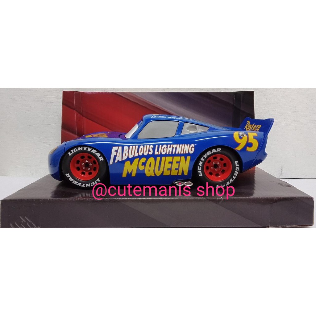 Jada 1:24 Cars Fabulous Lightning McQueen Biru