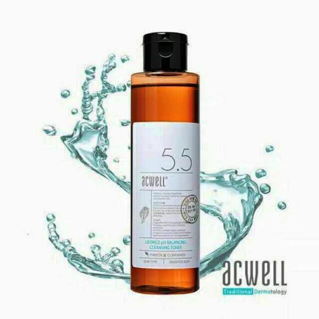 ACWELL - Licorice PH Balancing Cleansing Toner 150ml FREE Ongkir