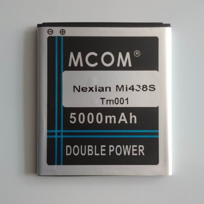 Battery Batre Baterai Double Power Mcom Nexian Journey One Mi438S TM001 TM-001 A65