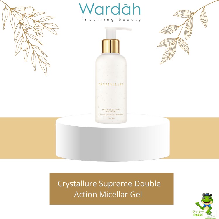 ❣️Rakkistore99❣️Wardah Crystallure Supreme Double Action Micellar Gel 150ml (100% Original)