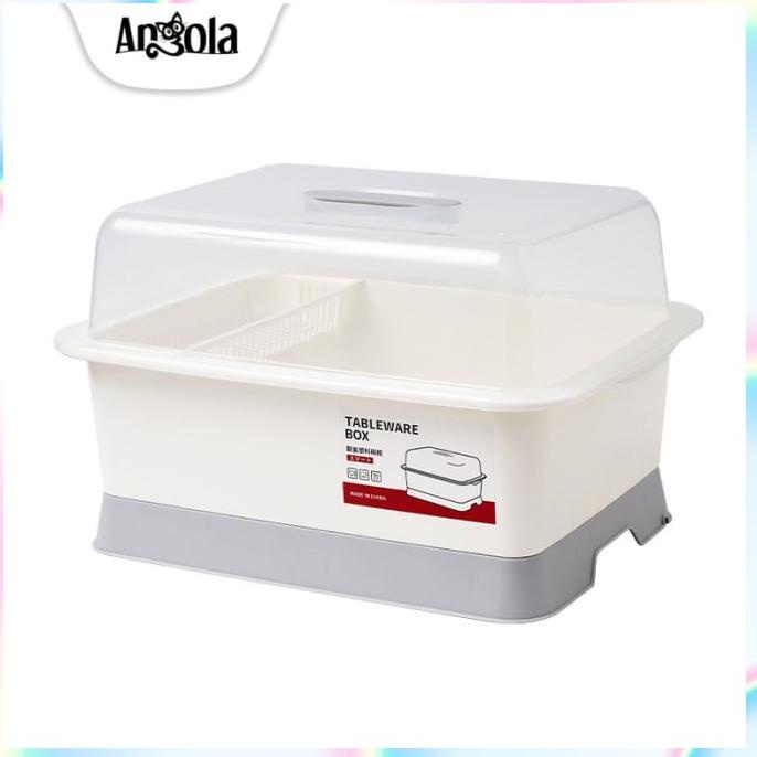 Angola Rak Piring Plastik C58 Rak Pengering Piringmangkoksendok Rak Franciaseller