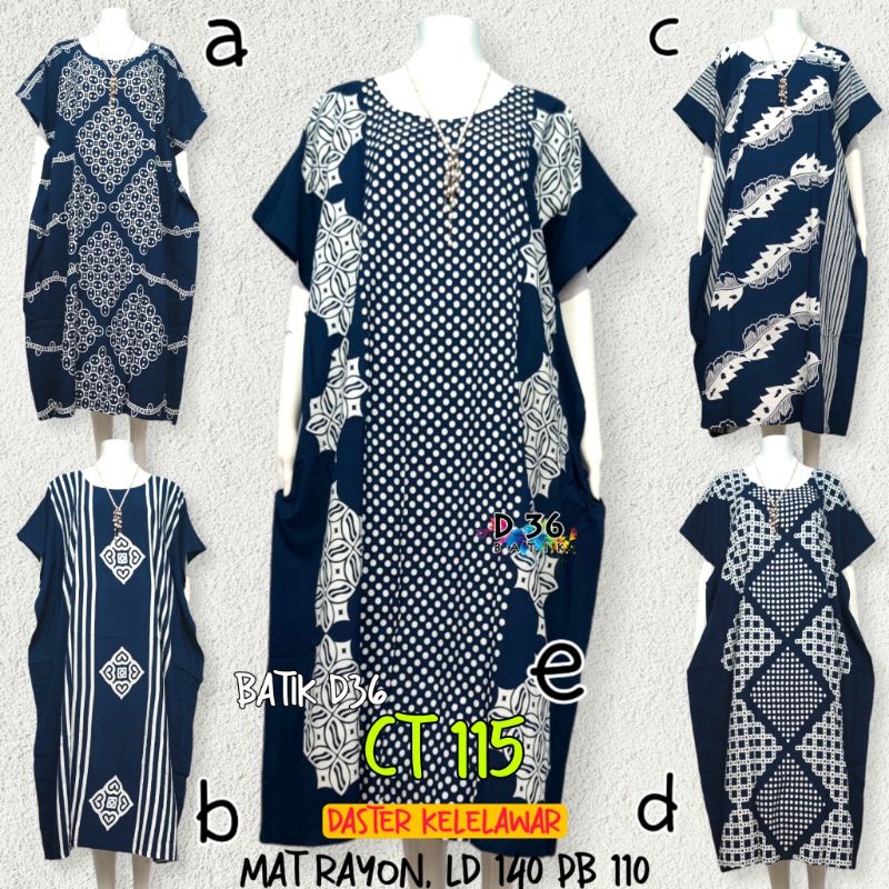 Daster rayon tebal motif klasik biru navy putih murah etnik tradisional kekinian adem kelengan batik jumbo big size baju santai wanita nenek ibu ibu remaja putri home dress terbaru tradisional viscose lowo piyama besar etnic lawasan motif solo rd