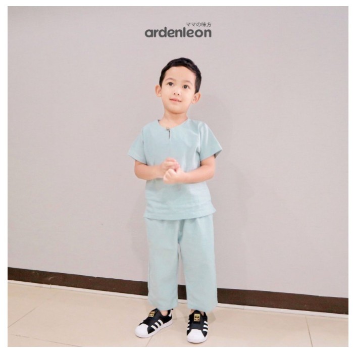 ArdenLeon STRAIGHT PANTS Celana Unisex / Arden Leon Celana Anak Koko Hari Raya Unisex