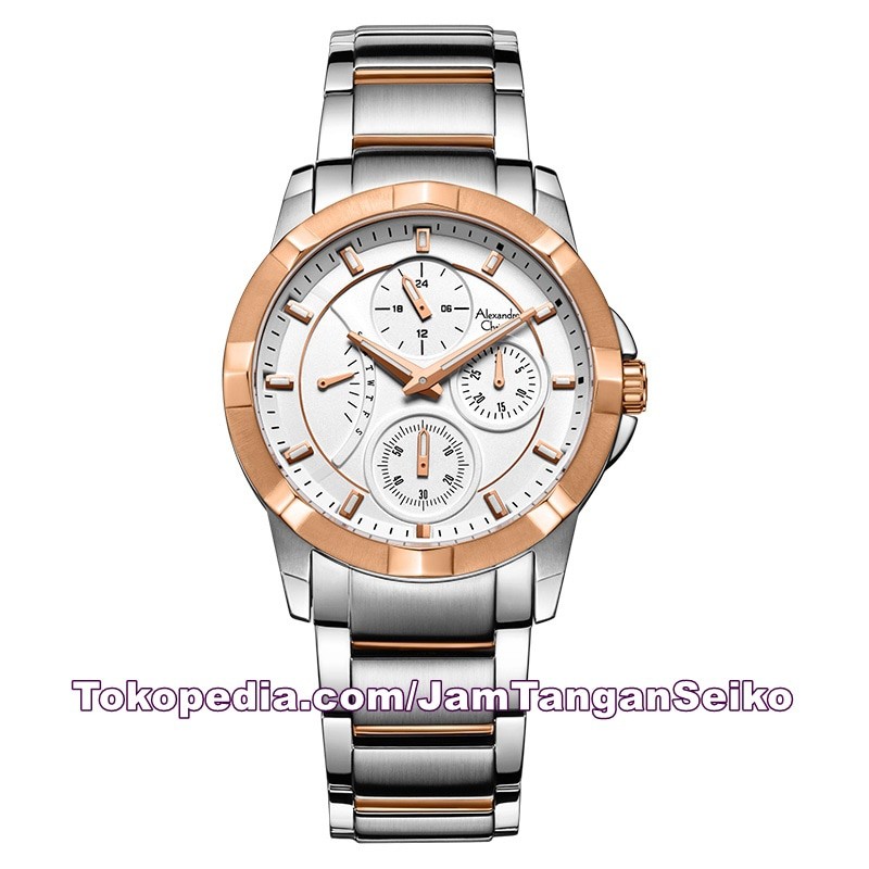 Jam Tangan Wanita Alexandre Christie AC 2503 BF BTRSL Stainless Steel