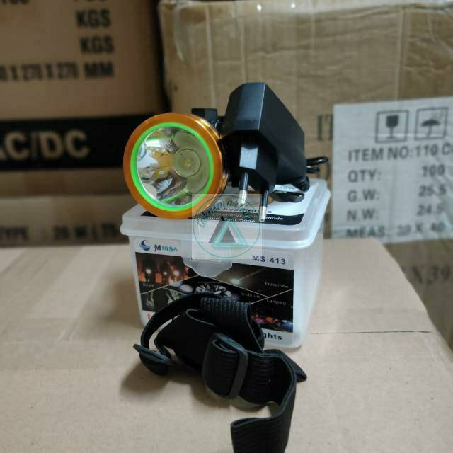 Senter Kepala MS 413 / MS 105 30w Headlamp