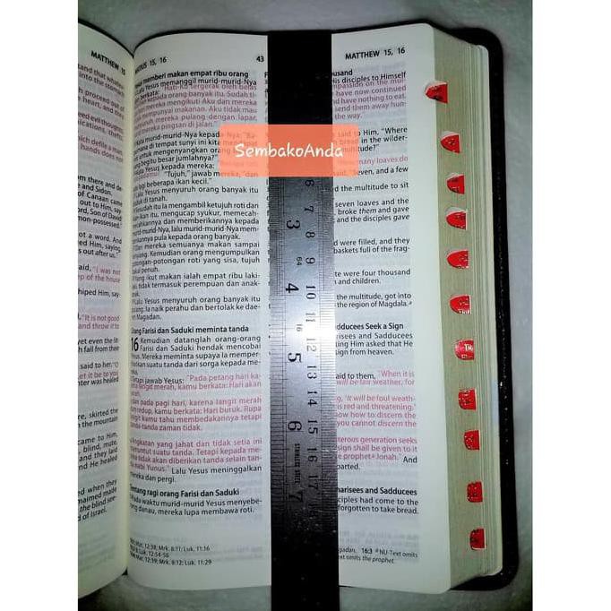 Alkitab Lai 2 Bahasa Inggris Nkjv Indonesia. New King James Version. H
