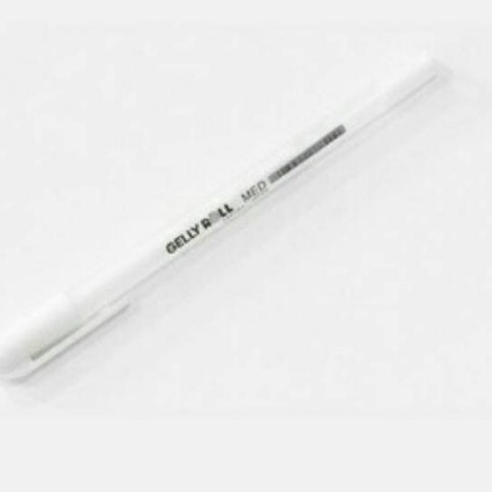 

Termurah!! KODE-491 Sakura Gelly Roll Ink Pen White 0.8mm (Gel Ink Pen)