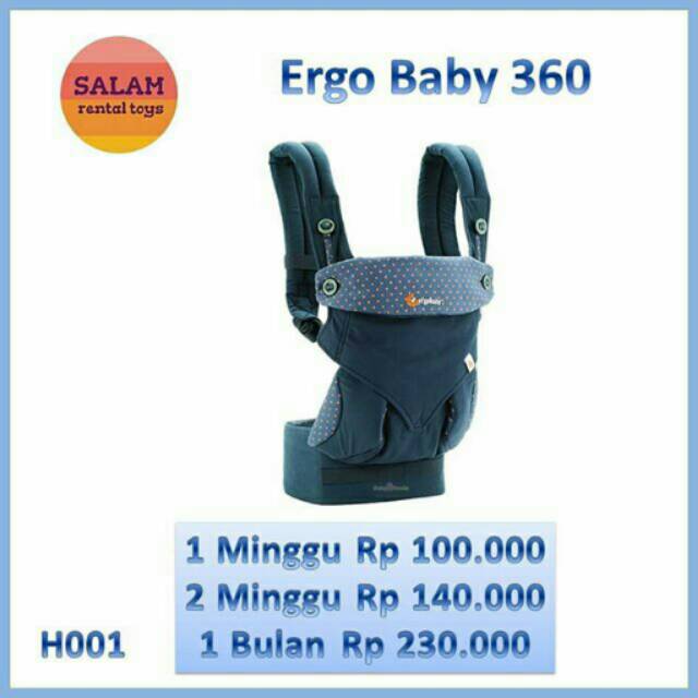 Sewa ergo baby 360 baby carrier
