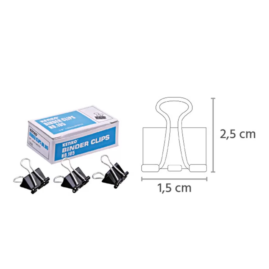 

KENKO BINDER CLIP NO.105