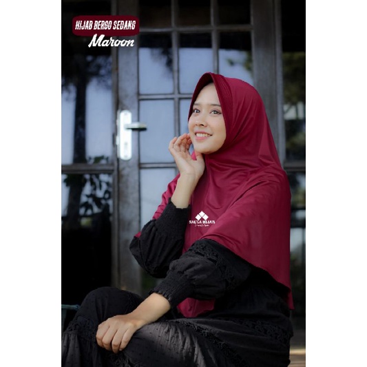 hijab bergo instan/Kerudung Bergo