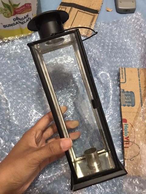 Tempat Lilin Lentera Warna